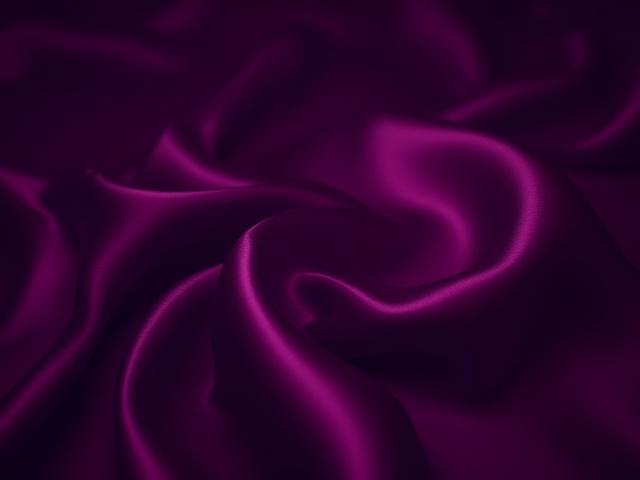 Rich purple peace silk fabric dyed with logwood